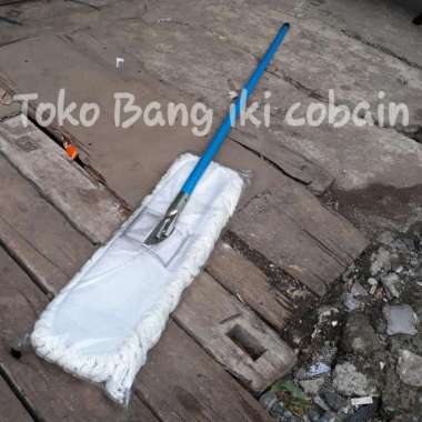 Pelan Lantai Alat Pel Lantai Loby Duster 50cm Putih Pelan Lantai Lobby