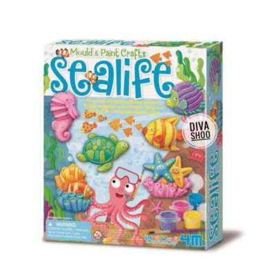 4m mould & paint crafts sealife