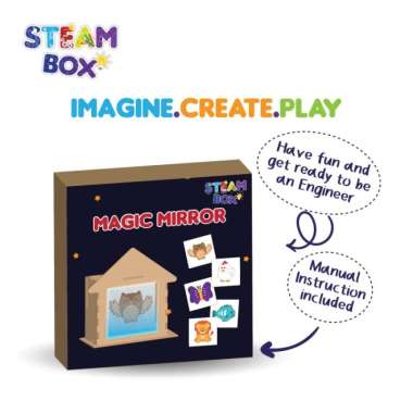 mainan edukasi / eksperimen - magic mirror