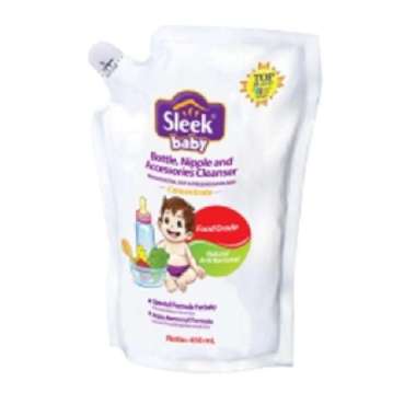 sleek pencuci botol DOT dan perlengkapan bayi 450 ml