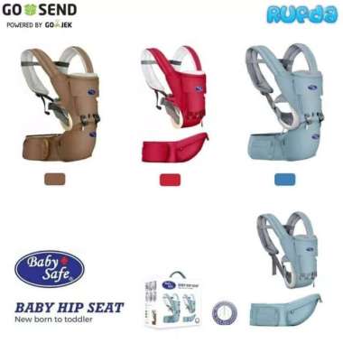 Baby Safe Gendongan Bayi Newborn/ Gendongan Bayi Depan Dan Samping Multicolor