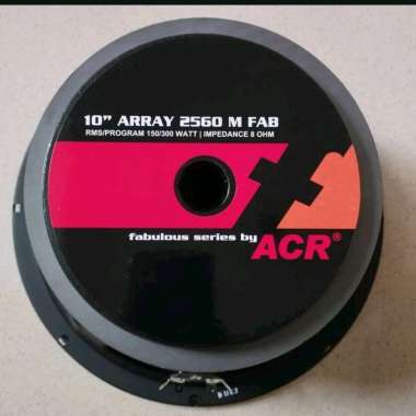 SPEAKER 10 INCH ACR FABULOUS 2560M ARRAY (HARGA SUDAH TERMASUK PACKING BUBBLEWRAP)