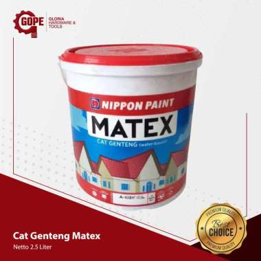 CAT GENTENG MATEX GALON 2.5 LITER