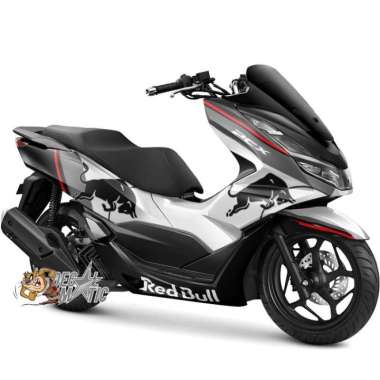 Decal Stiker Full Body Motor Honda PCX 160 / PCX150 Banteng Merah PCX 160 Putih