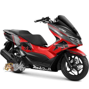 Decal Stiker Full Body Motor Honda PCX 160 / PCX150 Banteng Merah PCX 160 Merah