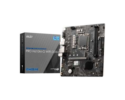 MSI PRO H610M-G WIFI DDR4 Motherboard intel H610