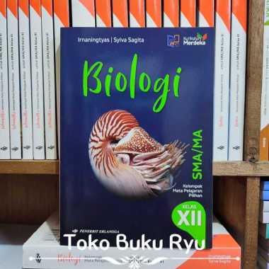 Buku Biologi Kelas 12 SMA Kurikulum Merdeka Erlangga