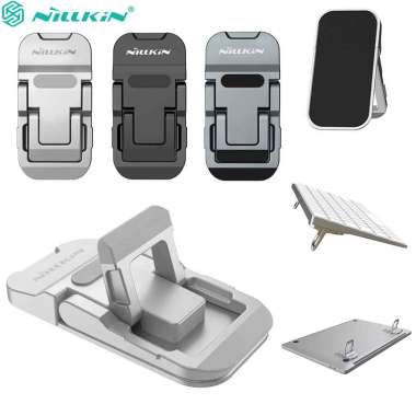 Nillkin Bolster Plus Portable Stand Holder - Dudukan Handphone Silver