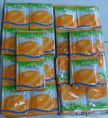Soffell Lotion Anti Nyamuk Soffel Jeruk Sofel Kulit Jeruk Renceng 12 sachet x 12gr