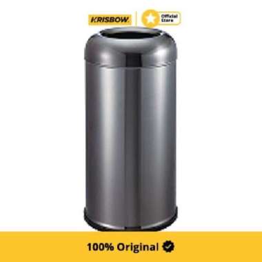 Krisbow Dust Bin Tempat Sampah Stainless 38X80 Cm