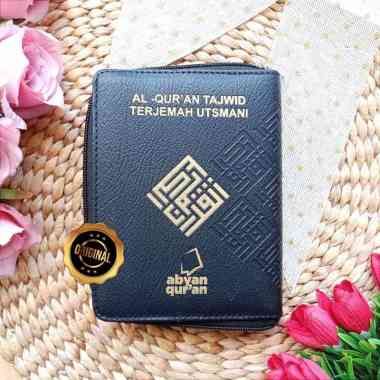 Al-Quran Tajwid Terjemah Utsmani Abyan Resleting Ukuran A6