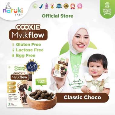 Mom Uung Cookie Asi Booster Mylkflow Classic Kukis Pelancar Asi Ibu Menyusui Classic Choco
