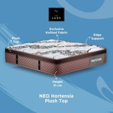 Kasur Spring Bed The Luxe Hortensia Plush Top Latex 120 x 200