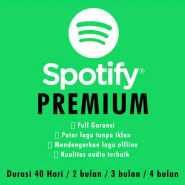 SPOTIFY 1 BULAN GARANSI