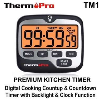 ThermoPro TP49 Digital Hygrometer Indoor Thermometer+ThermoPro TM02 Digital  Kitchen Timer