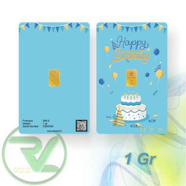 Logam Mulia StarGold Edisi Birthday 2 1 gram