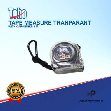 TOHO METERAN TRANSPARANT 3 M / 5 M / 7.5 M / 10 M WITH CARABINER 3 M