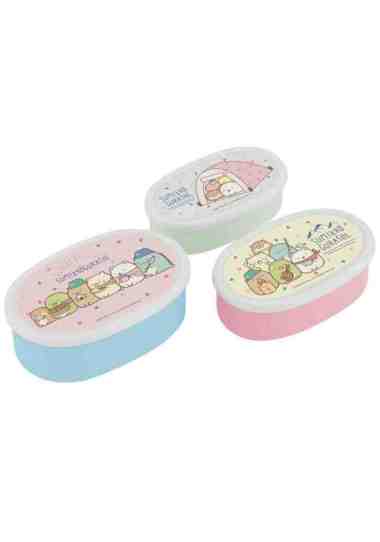 Sumikko Gurashi Seal Container 3P (SRS3SAG)