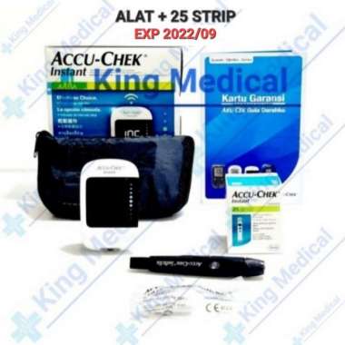 Accu Chek Instant Meter (Tanpa Strips) Alat Tes Gula Darah Accu Check