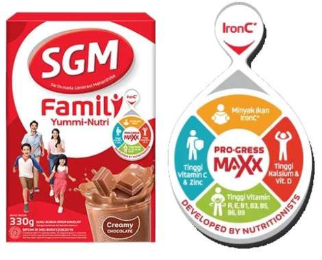 Promo Harga SGM Family Yummi Nutri Creamy Chocolate 330 gr - Blibli
