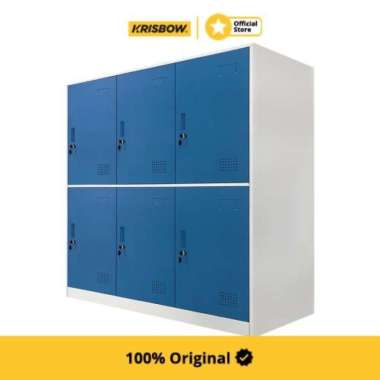 Krisbow Loker 6 Pintu Sl-A6 - Biru