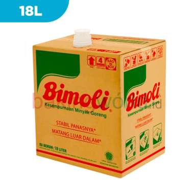 Promo Harga Bimoli Minyak Goreng 18000 ml - Blibli