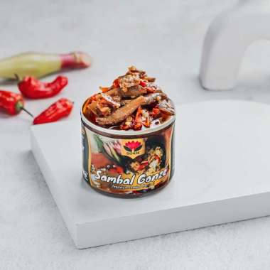 Sambal Kecombrang Teri Gonze Kemasan Premier, Sambal Gonze Teri kemasan Premier, sambal honje kemasa