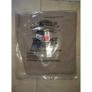 Celana Panjang Pria Chinos Premium Original 100% bahan kanvas cardinal arman republic Jumbo 27 Sampai Big size 44 37/38 tulis dipesan Cream ori