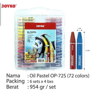 Crayon Titi Joyko 72 Multicolor