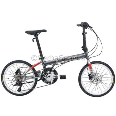 Dahon ion Sepeda Lipat Sanjose Type C 20 Inci Abu Abu