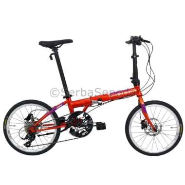 Dahon ion Sepeda Lipat Sanjose Type C 20 Inci Merah
