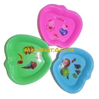 Lepek Apel / Piring Plastik Apel