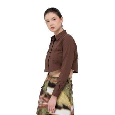 EIGER MEPIE SHIRT M Cofffee