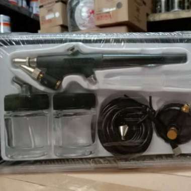 Pen Brush Air Brush Kit Premium Semprotan Cat Lukis Penbrush Multicolor