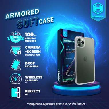 HYDRA+ iPhone 12 Pro Max Armored Soft Case - Casing Softcase