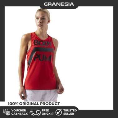 Reebok Les Mills Body Pump Activhill Top CD6218|Kaos Olahraga Wanita M