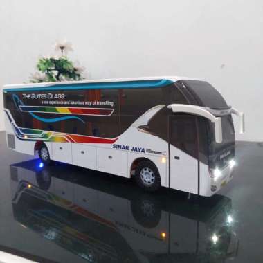 Miniatur Bus Bis Sinar Jaya Suites Class Multicolor