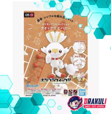 Bandai Plamo PokePla Quick Scorbunny 05