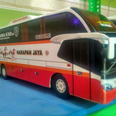 Miniatur Bus Bis Harapan Jaya Avante Multicolor