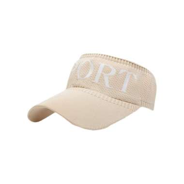OEM ONE -P616 Topi Wanita Knit Visor Unisex Topi Sport Baseball Cap / Topi Pantai Cewek Cowok / Topi