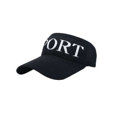 OEM ONE -P616 Topi Wanita Knit Visor Unisex Topi Sport Baseball Cap / Topi Pantai Cewek Cowok / Topi