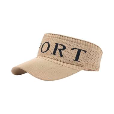 OEM ONE -P616 Topi Wanita Knit Visor Unisex Topi Sport Baseball Cap / Topi Pantai Cewek Cowok / Topi