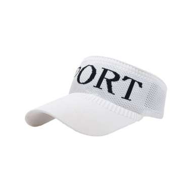 OEM ONE -P616 Topi Wanita Knit Visor Unisex Topi Sport Baseball Cap / Topi Pantai Cewek Cowok / Topi
