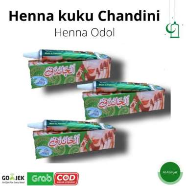 Pacar Kuku Chandini Nail Hena Oleh Oleh Haji Umroh Hena Arab 1 pcs