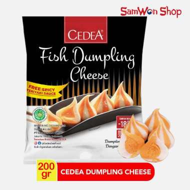 CEDEA FISH DUMPLING CHEESE 200 GR - FROZEN FOOD OLAHAN SHABU - SHABU