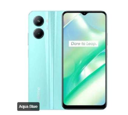 REALME HANDPHONE C33 RAM 3/32GB AQUABLUE