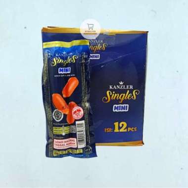 (1BOX) Kanzler Singles Kanzler Sosis Singles Siap Makan Mini