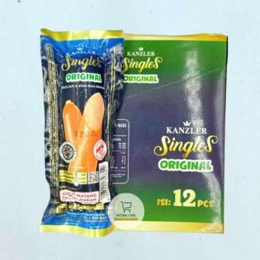 (1BOX) Kanzler Singles Kanzler Sosis Singles Siap Makan Original