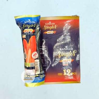 (1BOX) Kanzler Singles Kanzler Sosis Singles Siap Makan Hot