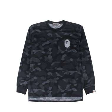 A Bathing Ape Space Camo Big College Crewneck
